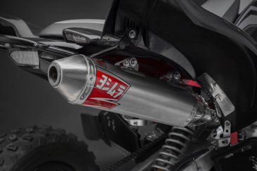 Yoshimura  R-S2 Full System Exhaust Stainless Header w/Aluminum  Can and Stainless End Cap -  '15-'23 Yamaha Raptor 700/R/SE (338800C350)