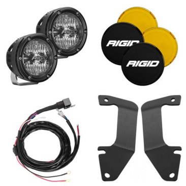 Rigid Industries Mount Kits-   2014-2020  Toyota Tundra  A-Pillar Light Kit, Includes 4 IN  360 series Drive  46706