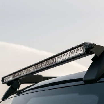 Rigid Industries  2021 Bronco Roof Rack Light Kit w/ SR Spot/Flood Combo Bar Included, 46726