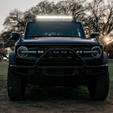 Rigid Industries 2021 Ford Bronco Roof Line Light Kit with 40" SR Spot/Flood Combo Bar Included, 46724