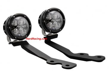 Rigid Industries 4" 360-Series A-Pillar Lighting Kit - 2022+ Toyota Tundra, 46807