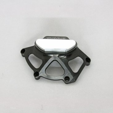 60-0250CP  Woodcraft Billet Alum. Engine Covers - LEFT SIDE  Stator Cover Protector - '09-'16 GSX-R1000