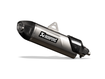 S-T12SO6-HJA  Akrapovic Titanium  Slip-on/ with Carbon end cap - '22-24  Triumph Tiger  1200 GT/Rally