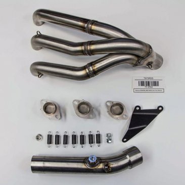 75-0502N    Hindle Full Stainless Exhaust w/ Evolution  Black Ceramic Can  Triumph Daytona 675 '13-17 /Daytona 675 ABS '15 /Daytona 675 R '13-17 /Daytona 675 R ABS '15