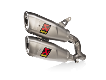 S-D9SO17-HCQT   Akrapovic  Titanium Slip-ons -  Ducati  Monster 821/937/ Plus/ SP   21-24