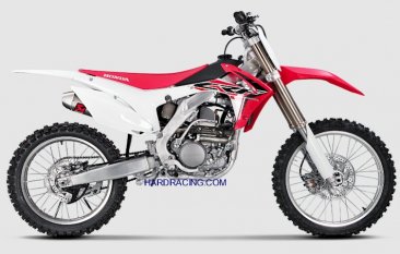 S-H2MR9-QTA   Akrapovic Dirt Exhaust - Honda- CRF 250 R/RX  '16-17  Titanium  Race Full System