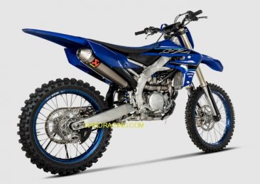 S-Y2MET16-CIBNTA   Akrapovic Dirt Exhaust - Yamaha-  Full Titanium Evolution System - YZ250F/ FX  '19-23/ WR250F  '19-23