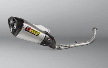 S-H125R6-ASZT/1  Akrapovic Titanium  Race Full System - '16-20  Grom