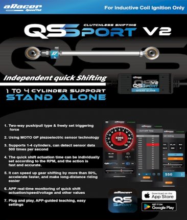 ARACER  Stand Alone Quick Shifter - QS Sport V2