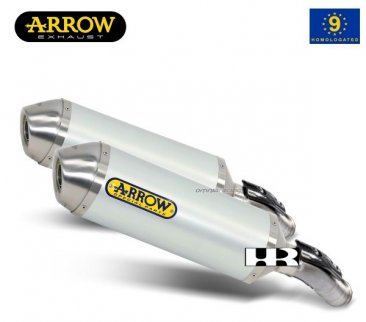 71677-XX  Arrow Exhaust - Aprilia Tuono 1000 R- Tuono 1000 R Factory  '06-10   -Arrow Slip-On Exhaust