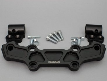 12-3416  WoodCraft - Clip-On Adapter Plate Riser Set - 2" Rise Yamaha FZ10  '17-18 / MT-10 2018-2024