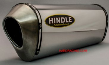 75-0150S     Hindle Full Stainless Exhaust w/ Evolution  Stainless Can     Kawasaki  ZX600 Ninja ZX-6R/ ZX636 Ninja ZX-6R Models