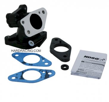 KOSO  Intake Manifold - '13-'20  Honda GROM / GROM SF   DP623001 - IN STOCK