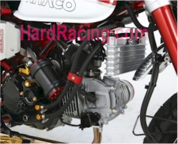 Kitaco 5 ROW  Super Oil Cooler - 5 ROW - Honda Monkey 125 '19-'21 ( 360-1300200EX) - IN STOCK