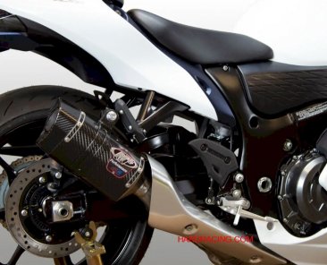 SU8324  M4 Exhaust - Suzuki- '21-24 GSXR 1300 Busa Dual Carbon Tech1  Slip On