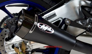 YA9942-CE   M4 Exhaust - Yamaha -'15-'24   R1    Black Ceramic RM1 Half System