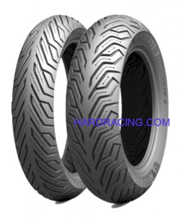 MICHELIN CITY GRIP 2 TIRE  SET - '17-22 Kawasaki Z125  (26203,71961,20255)