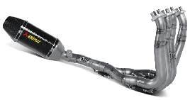 S-S7R8-TC  Akrapovic RACE System w/ Carbon HEX - '08-'10 GSX-R600/750