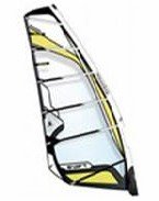 Gaastra Windsurf Sails-Gaastra Swift Windsurfing Sail 6.5 Black/Yellow  gasw65by10zz