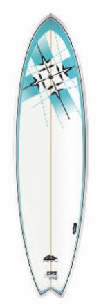 Oxbow Surfboards - 6'4" Hydro Fish  -OX-SB-64HYFS