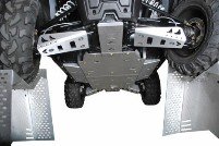 P081032  UTV Pro Armor -Polaris RZR & RZR-S Mid Skid Plates