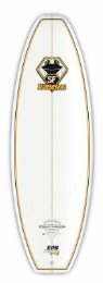 100319  BIC Surfboards- 5'4" NoseLess Superfrog