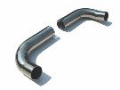 FS.POR.997X.MB    Fabspeed Automotive Exhaust - Porsche -997 Muffler Bypass Pipes