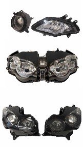 Yana Shiki Complete Headlight Assembly - Ducati   HL2011-5, HL1022-5