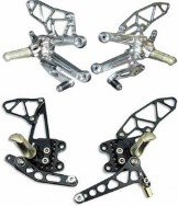 ATTACK REAR SETS - '05-'06  Suzuki GSXR 1000  415110B, 415110G