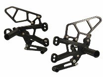 05-0751B  Woodcraft Rear Sets - BMW  S1000RR '09-'14  / S1000 R '14-16  (GP Shift )