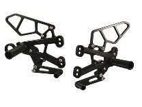 05-0750B  Woodcraft Rear Sets - BMW  S1000RR '09-'14 / S1000 R '14-16 (Std Shift )