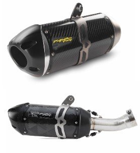 005-391040XX  TWO BROTHERS -  '11-15 ZX-10R  S1R Slip On