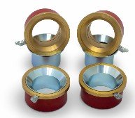 2061XX  Tarett - PolyBronze Bushing Set, Rear Spring Plate, 911/912/930 (1968-89)