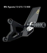 FTRMV002X  LighTech Rear Sets - MV Augusta - F3 675 '12-'18/ F3 800 '13-'18