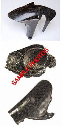 CARD2541M  LighTech Carbon Fiber - Ducati - MONSTER 1200 2014 - 2015 -Exhaust Protection (pipe prot.)