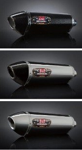 Yoshimura  R-77 Works Finish Full System Exhaust - Yamaha '15-23 FZ07 MT07/ 2022-23  R7 / XSR 700 18-24 (13700AJ520, 13700AJ220)