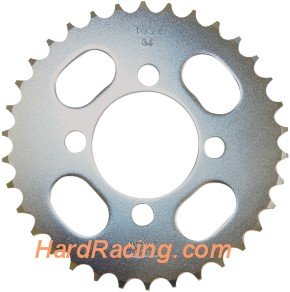 2-10373   Sunstar 420 Rear Steel Sprocket - Kawasaki Z125 Pro