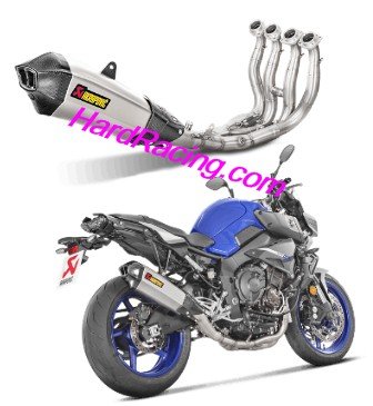 S-Y10R14-HX2T   Akrapovic TITANIUM Racing Full System - '16-21 MT-10/  FZ-10