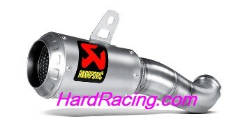 S-Y2SO11-AHCSS   Akrapovic Stainless GP-Style Slip-on - Yamaha R25 '14-'18/ MT-03 '16-'21