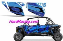 UTV Pro Armor -XP4 1000 FULL DOOR GRAPHIC KIT- VOODOO BLUE  P154405VB