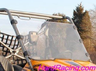 UTV Windshields -  Kawasaki Teryx 750 Scratch Resistant Full Windshield   WS-K-TRX-70