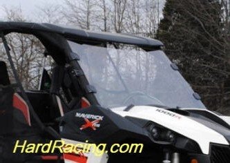 UTV Windshields -Can-Am Maverick Scratch Resistant Full Windshield   WS-CA-MAV-70