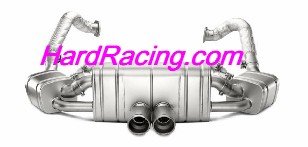S-PO981SO-HT/1   Akrapovic Automotive Exhaust -Porsche Cayman (981)  2013-2016  Slip-On Line (Titanium)