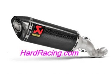 S-A10SO9-RC  Akrapovic Carbon Slip On - '17-19 Aprilia RSV4