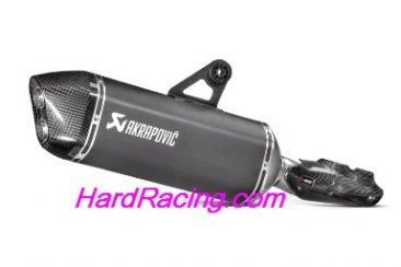 S-B12SO16-HAABL  Akrapovic System w/ Titanium Slip On-   BMW R1200 GS '13-18/ADV '17-18