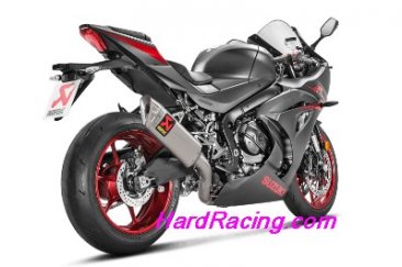 S-S10R11-APLT    Akrapovic  Race w/Titanium Hex- '17-'24GSX-R1000