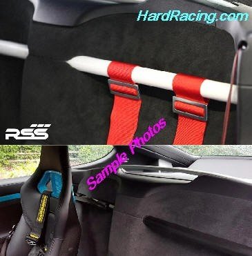 951/32   RSS Suspension-ROLLBARS / HARNESS BARS - 981 Cayman / GT4 / 718 -“951-Hybrid' Series 2pt Harness Bar (White)