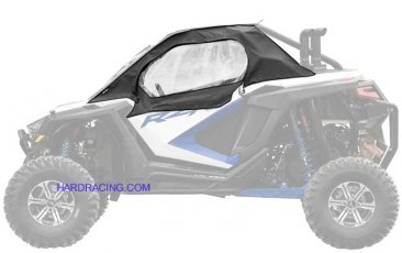 UTV - POLARIS RZR TURBO R PRIMAL SOFT CAB ENCLOSURE UPPER DOORS       SE-P-PROXP-001#TR