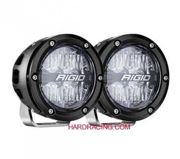 Rigid Industries  360 Series RGBW 4 inch DRIVE Optic with RGBW backlight Pods (Pair) 36401