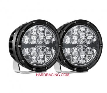 Rigid Industries 360-Series  RGBW 6 inch Spot Optic with RGBW Backlight Pods (PAIR) 36412